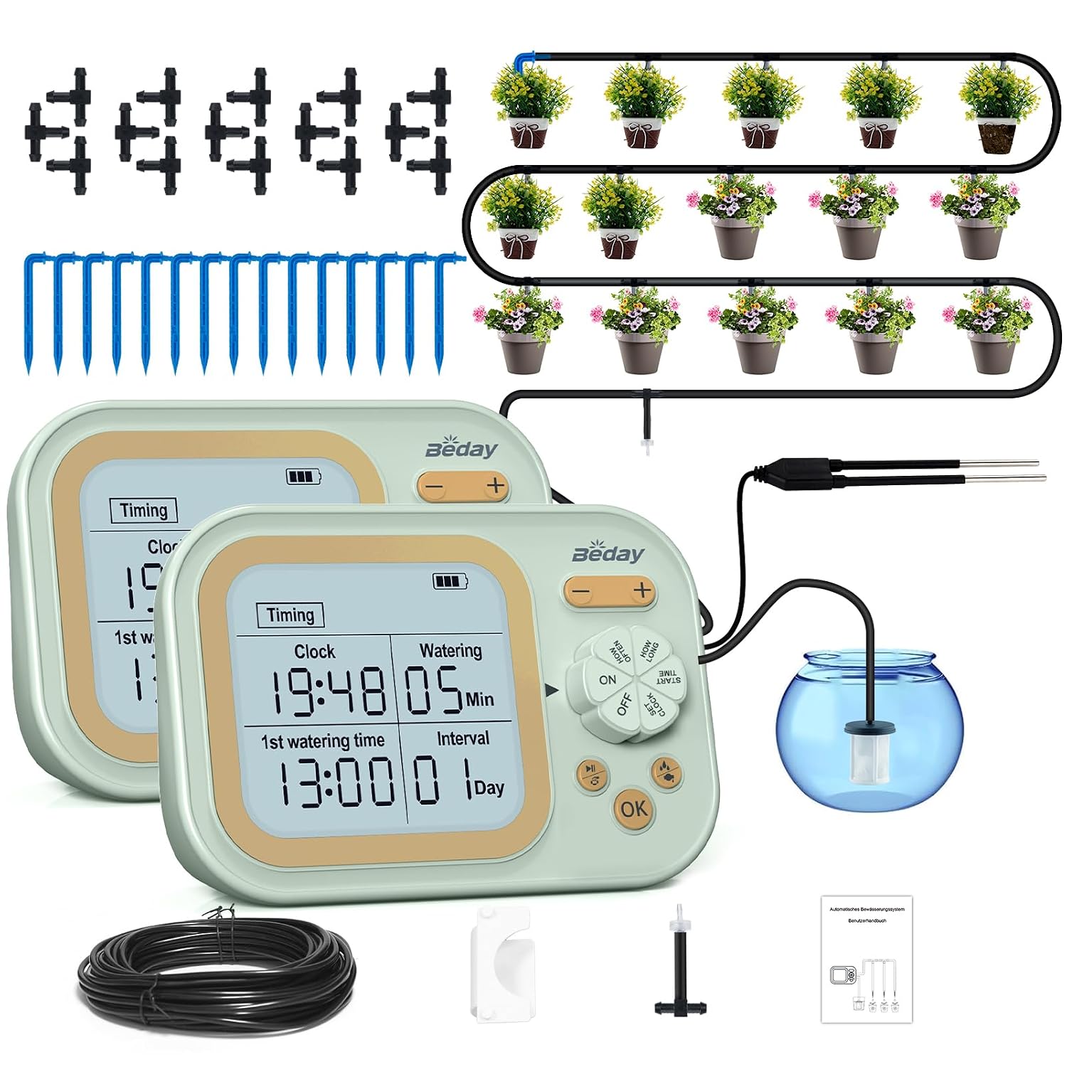 Plant Sensor - Sistema di irrigazione automatico per 15