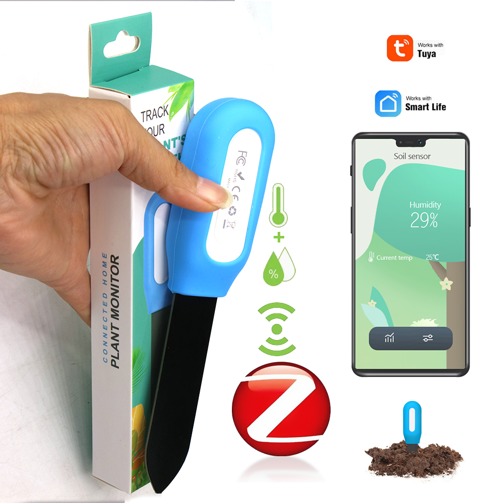 Plant Sensor - Sensore intelligente del terreno Zigbee per