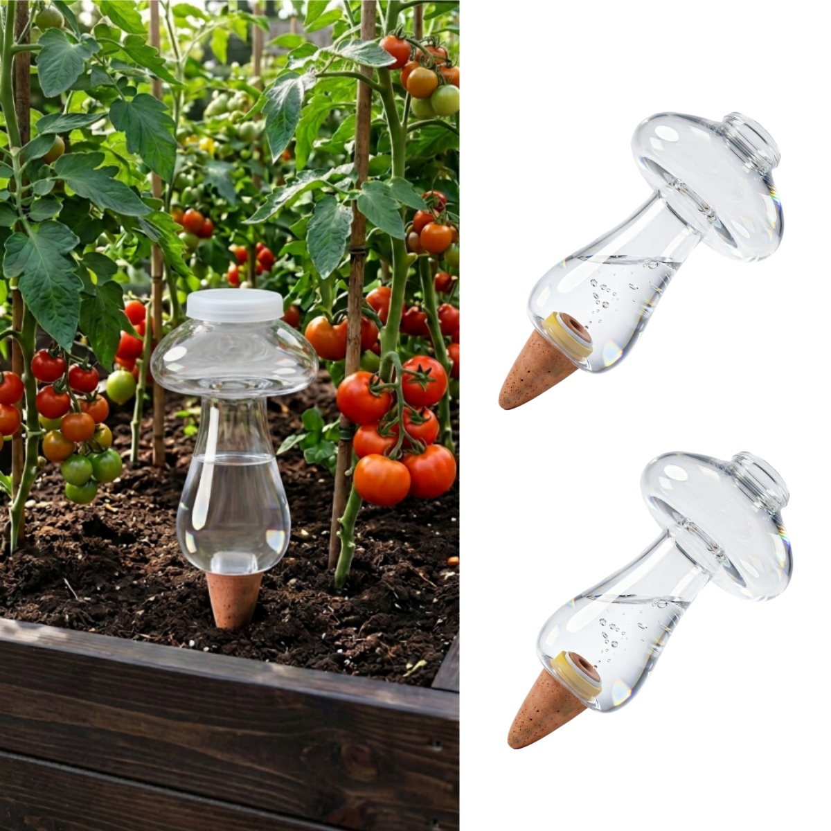 Self Watering Planter - Globi Autoirriganti da 300ml per Piante