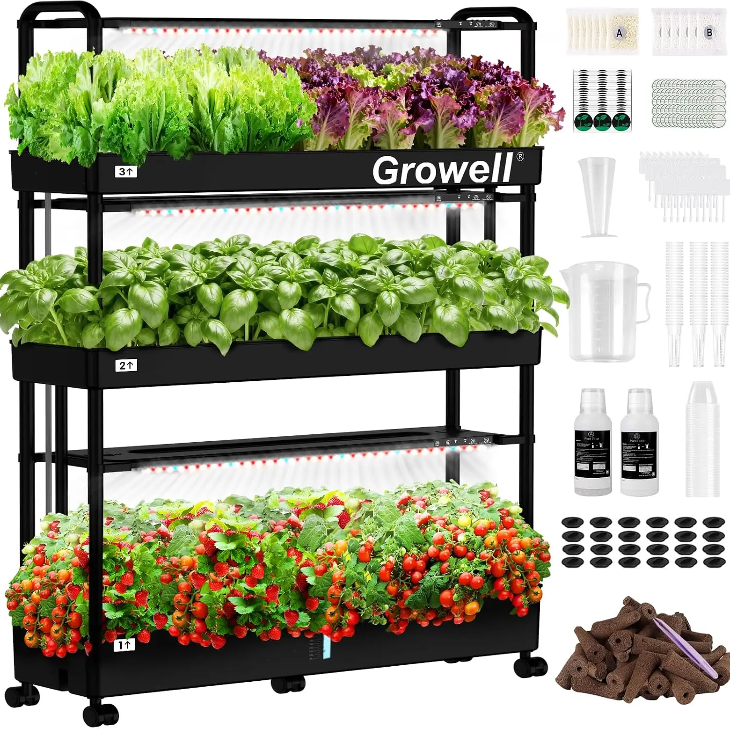 Indoor Garden Kit - Grande Kit per Sistema di Coltivazione