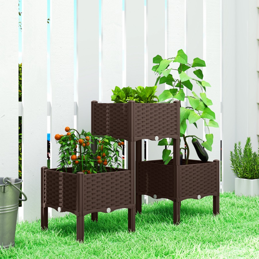 Fioriera rialzata in plastica  - Self Watering Planter recensione e prezzo