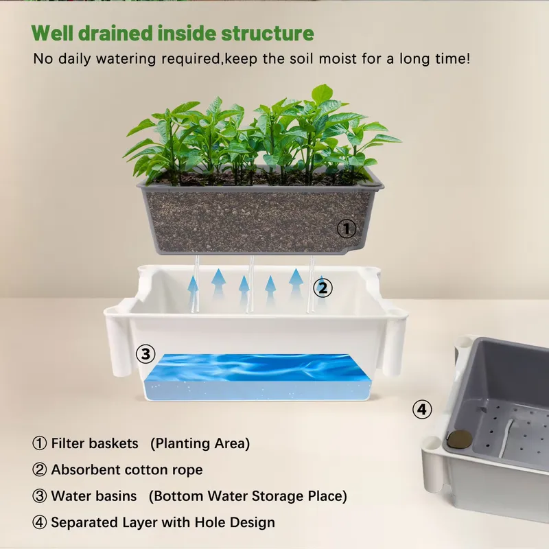 Sistema di Coltivazione Vertic - Self Watering Planter recensione e prezzo