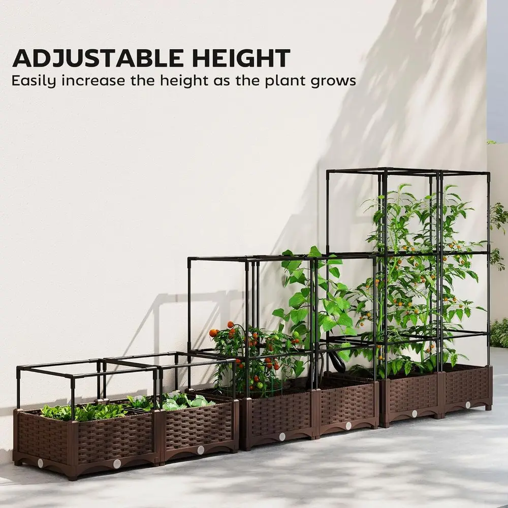 Fioriera rialzata con tralicci - Self Watering Planter recensione e prezzo