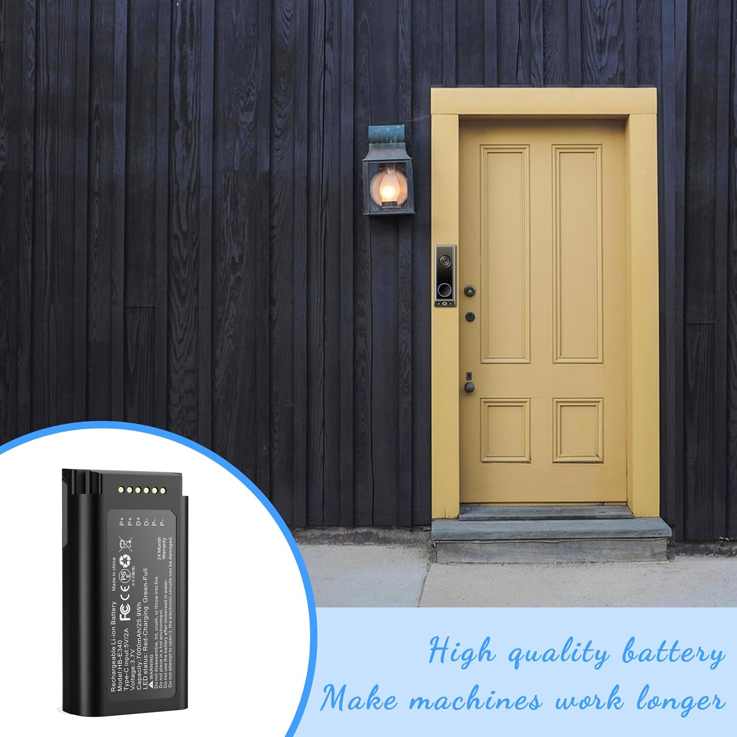 Batteria al litio ricaricabile - Eufy Camera S340 recensione e prezzo